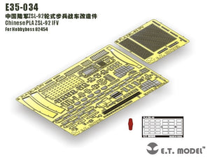 E.T. Model E35-034 Chinese PLA ZSL-92 IFV For Hobbyboss 82454 – immagine 2