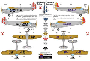 Kozavody Prostejov KPM0093 Praga E-114B Air Baby 1/72 – zdjęcie 2