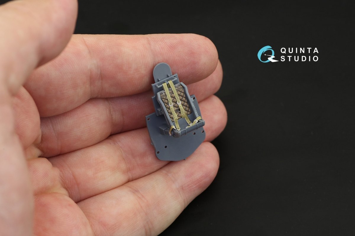 Quinta Studio QD48191 Tempest Mk.V 3D-Printed &amp;amp; coloured Interior on decal paper (Eduard) 1/48 – immagine 6