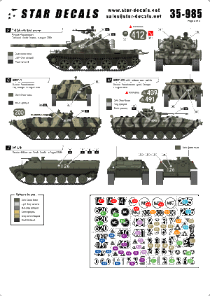 Star Decals 35-985 South Ossetia War 2008 1 1/35 – immagine 2