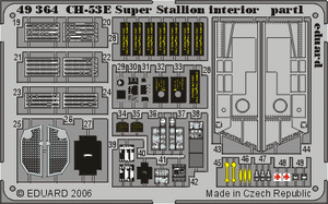 Eduard 49364 CH-53E interior 1/48 Academy – imagen 2