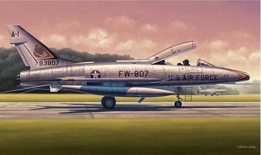 Trumpeter 02840 F-100F Super Sabre 1/48