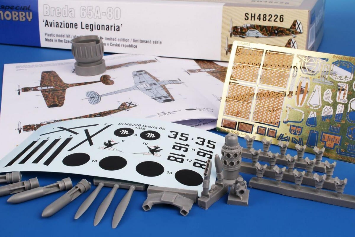 Special Hobby 48226 Breda 65A-80 Aviazione Legionaria 1/48 – Bild 8