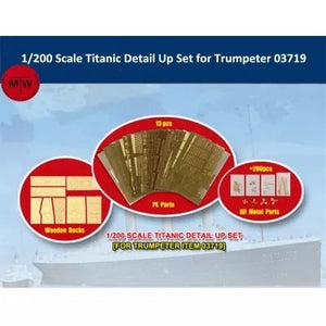 J&amp;#39;adore le kit 66600 Titanic Detail Up Set Trumpeter 03719 1/200  – image 2