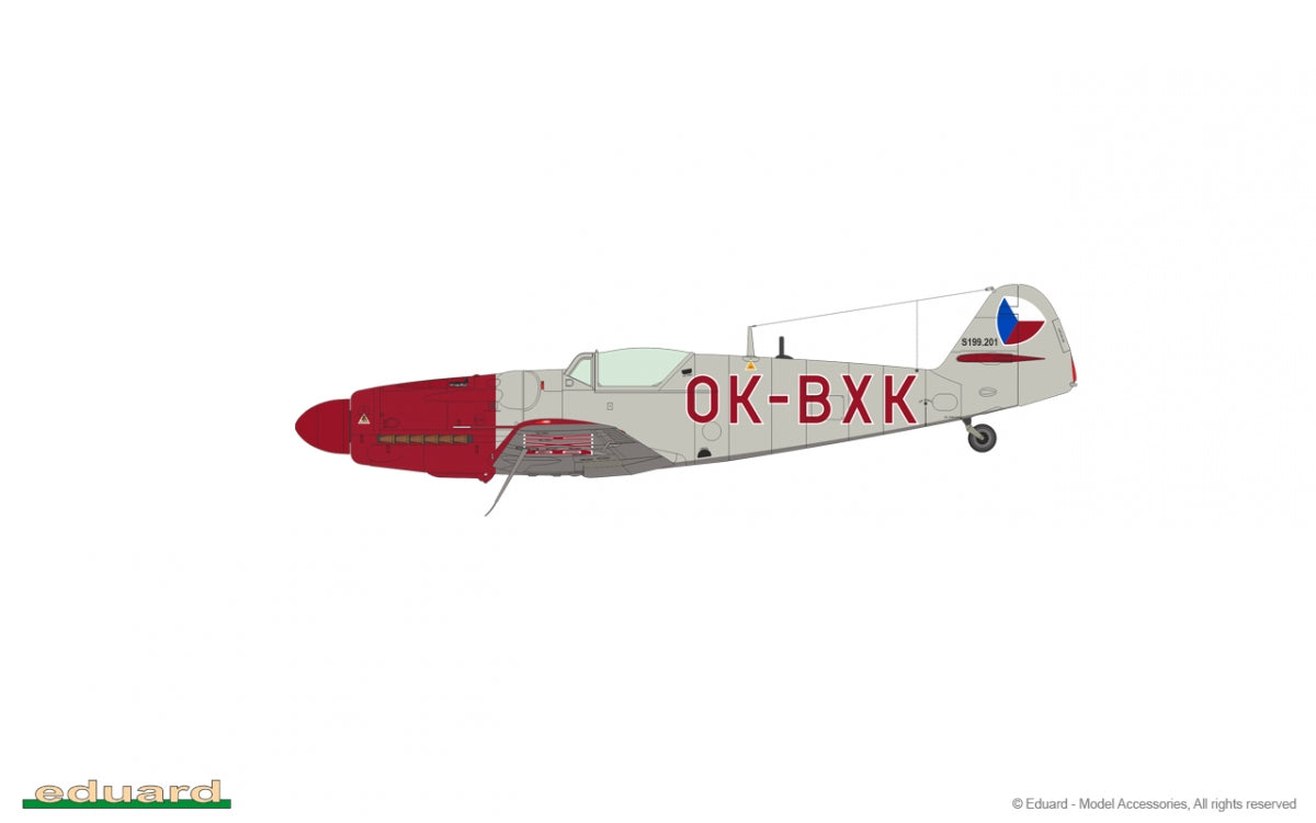 Eduard 7471 Avia S-199 bubble canopy 1/72 – imagen 12