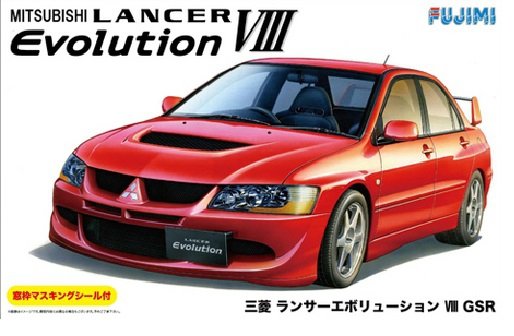 Fujimi 039244 Mitsubishi Lancer Evolution VIII 1/24