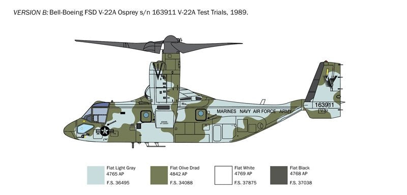 Italeri 1463 V-22A Osprey 1/72 – Bild 6