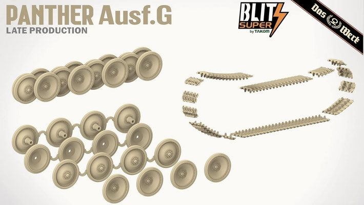 Das Werk DW35041 Panther Ausf.G Late Production SUPER BLITZ 1/35 – immagine 7