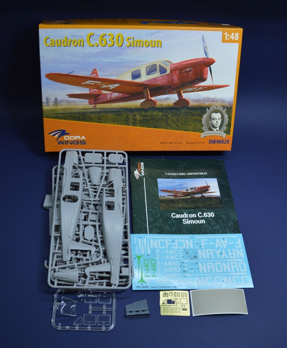 Dora Wings 48028 Caudron C.630 Simoun 1/48 – imagen 2