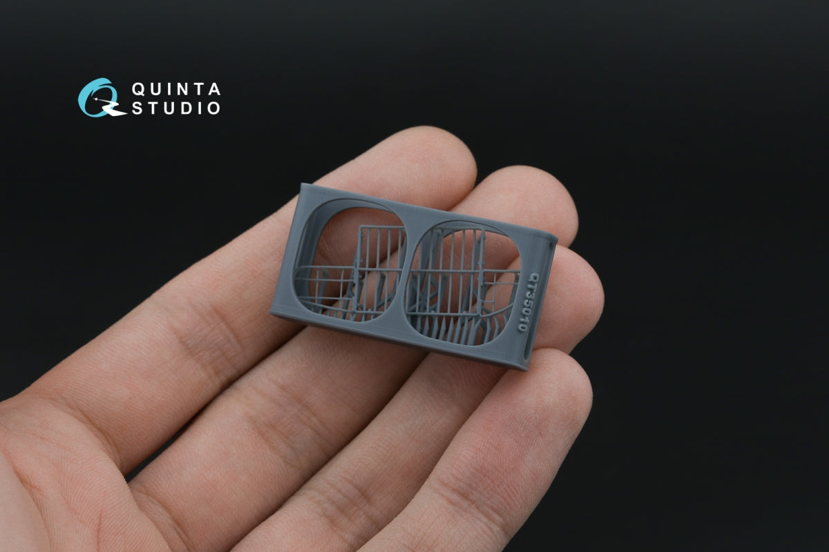 Quinta Studio QT35010 Dodge WC-54 front grille (Zvezda) 1/35 – imagen 2