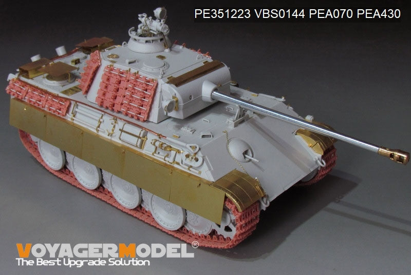 Voyager Model PE351223 WWII German Panther G Late ver.Basic For MENG TS-054 1/35 – Bild 8