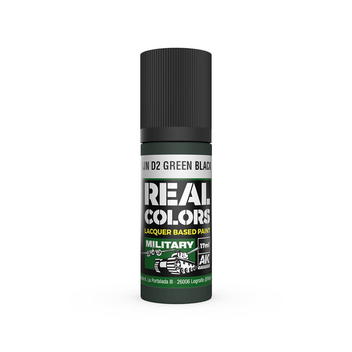 AK Interactive RC955 IJN D2 Green Black 17 ml – immagine 3