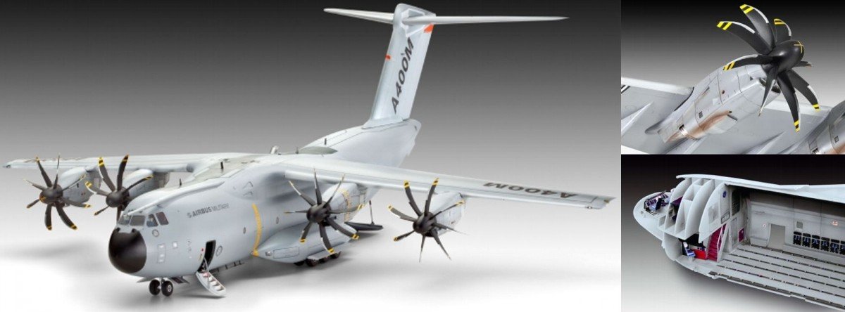 Revell 04800 Airbus A400M &amp;quot;Grizzly&amp;quot; 1/72 – Bild 3