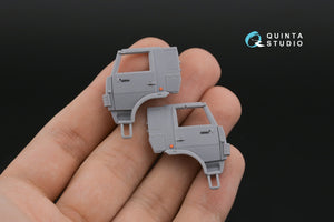 Quinta Studio QD72145 KAMAZ-5350 3D-Printed coloured Interior on decal paper (Zvezda) 1/72 – immagine 9