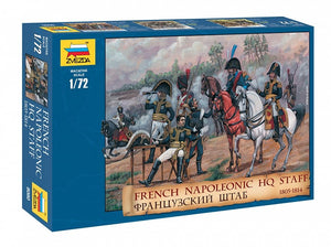 Zvezda 8080 État-major Napoléonien Français 1805-1814 1/72