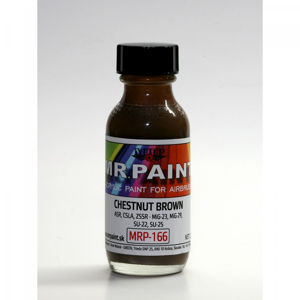 MR. Paint MRP-166 CHESTNUT BROWN 30ml – zdjęcie 2