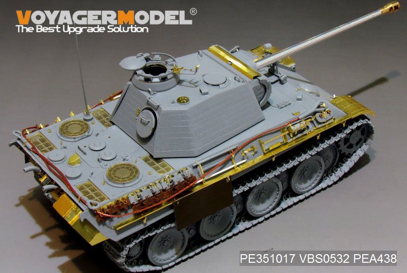 Voyager Model PE351017 WWII German Panther G Early ver.Basic upgrade set (For TAKOM 2119/2134) 1/35 – Bild 9