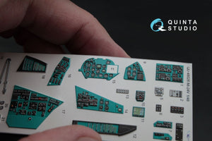 Quinta Studio QD48026 Mi-24V 3D-Printed &amp;amp; coloured Interior on decal paper (for Zvezda kit) 1/48 – Bild 3
