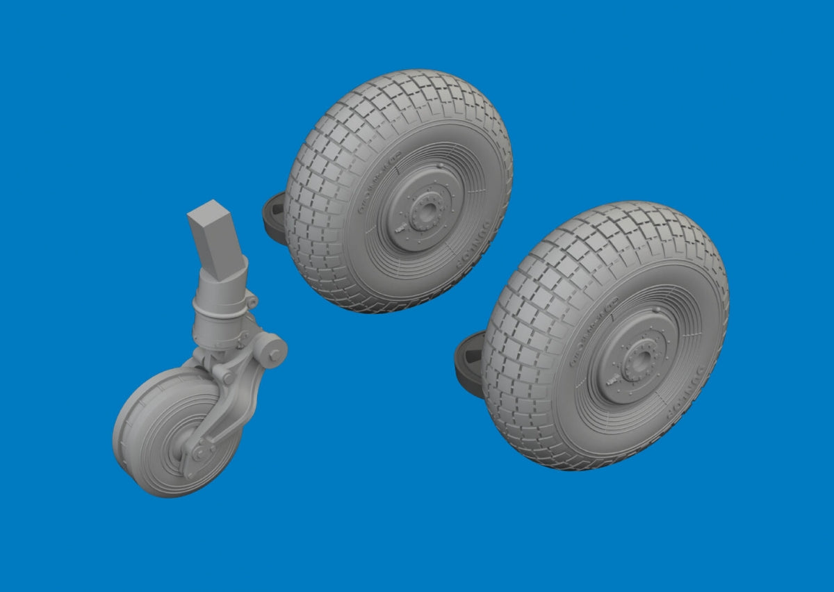 Eduard 672403 Mosquito wheels Tamiya 1/72 – imagen 2