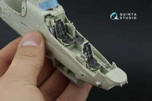 Quinta Studio QD+48535 AH-1Z Zulu Cobra/Viper 3D-Printed &amp;amp; coloured Interior on decal paper (KittyHawk) (with 3D-printed resin parts) 1/48 – Bild 10
