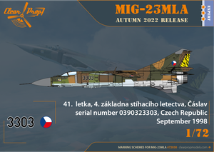 Clear Prop! CP72030 MiG-23MLA Flogger-G EXPERT KIT 1/72 – Bild 2