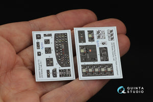 Quinta Studio QDS-48561 Boeing B-17G 3D-Printed &amp;amp; colored Interior on decal paper (HK models) (small version) 1/48 – image 3