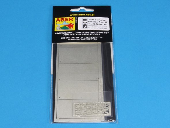 Aber 25011 Side skirts for Panther G/Jagdpanther 1/25 – zdjęcie 6
