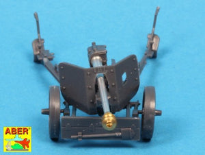 Aber 72L-56 Lufa 75mm do niemieckiej armaty p/panc Pak 40 z późnym hamulcem wylotowym / German 75mm gun barrel for PaK40 with late muzzle brake 1/72 – Bild 5