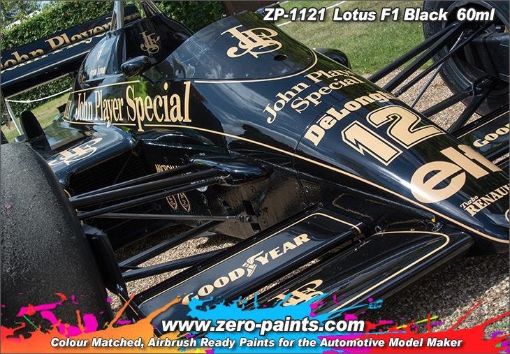 Zero Paints ZP-1121 Lotus F1 JPS Black 60ml – Bild 2