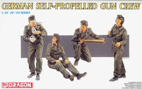 Dragon 6367 German Self-Propelled Gun Crew 1/35