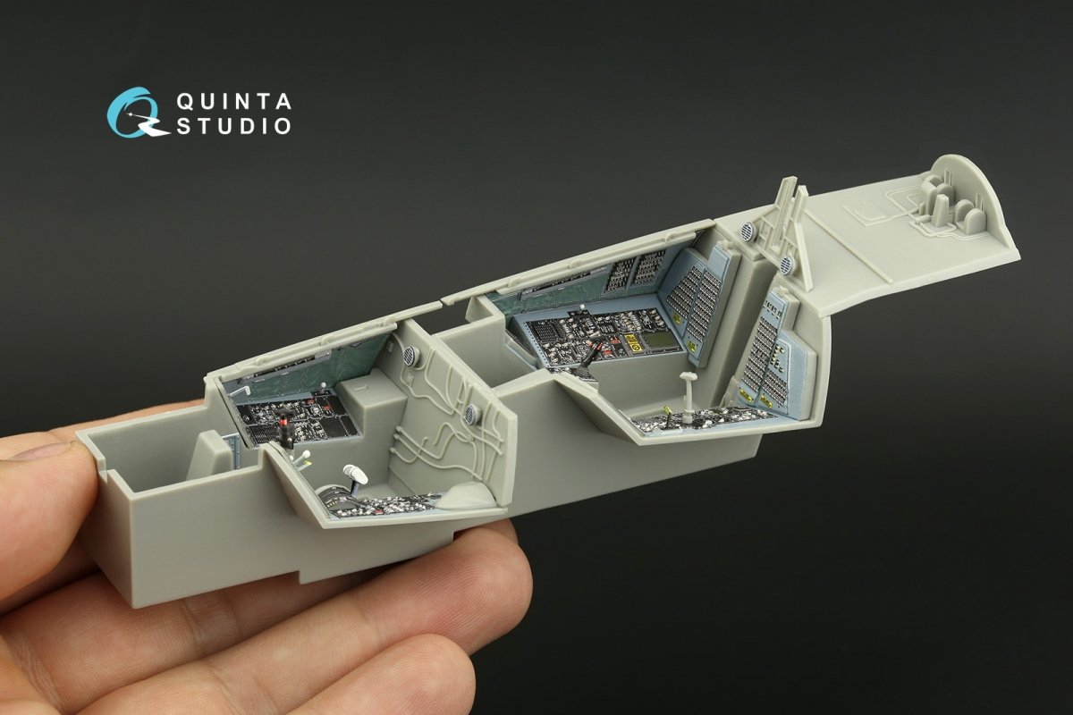 Quinta Studio QD32099 F-14B 3D-Printed &amp;amp; coloured Interior on decal paper (Trumpeter) 1/32 – imagen 10