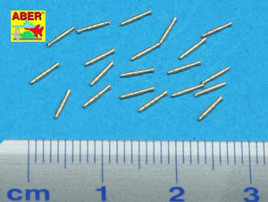 Aber 350L-22 Set of 20 pcs QF 2-pdr 40 mm Mk.VIII Pom Pom barrels for Royal Navy ships 1/350 – Bild 2
