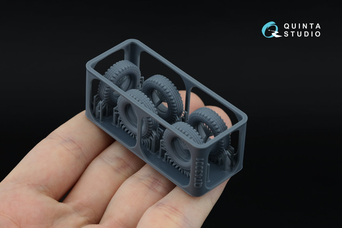 Quinta Studio QT43001 UAZ-469 Family tyre set (Zvezda) 1/43 – Bild 4