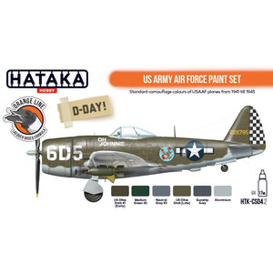 Hataka HTK-CS04.2 US Army Air Force paint set (6x17ml) – image 3