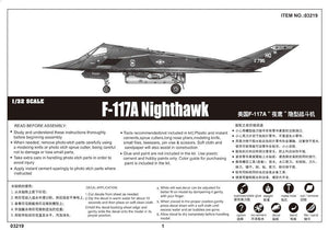Trumpeter 03219 F-117A Nighthawk 1/32 – imagen 2