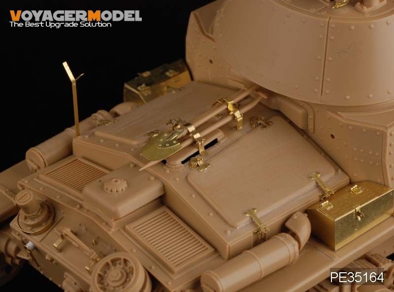 Voyager Model PE35164 WWII Italian Medium tank M13/40 for TAMIYA 35296 1/35 – zdjęcie 6