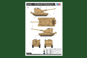 Hobby Boss 83835 GCT 155mm AU-F1 SPH Based on T-72 1/35 – immagine 2