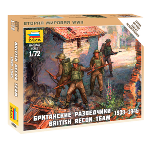 Zvezda 6226 British Recon Team 1939-1945 (Art ofTactic) 1/72