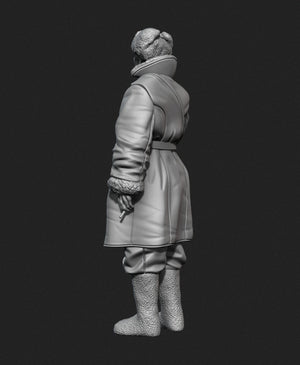Panzer Art FI35-129 Soviet tank officer in sheepskin coat No.1 1/35 – Bild 2