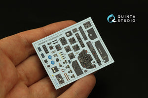 Quinta Studio QD48386 BF 110G 3D-Printed &amp;amp; coloured Interior on decal paper (Eduard) 1/48 – immagine 4