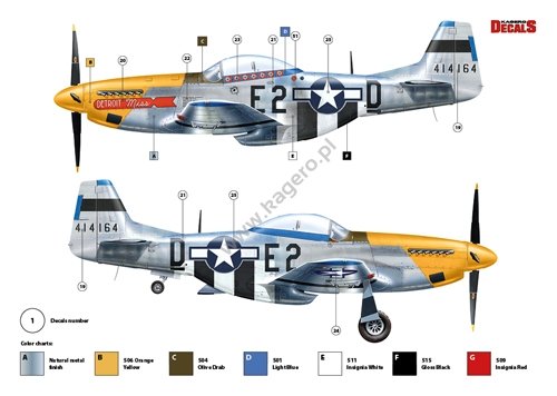Kagero KD48004 P-51 D/K Mustang part 1 1/48 – Bild 2