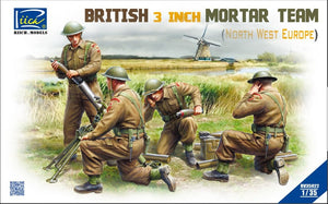Riich Models RV35022 British 3 inch Mortar Team set (North West Europe) 1/35