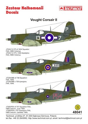 Techmod 48041 - Vought Corsair II 1/48 – image 2