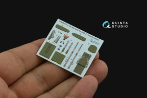 Quinta Studio QD48505 MiG-31BM 3D-Printed &amp;amp; coloured Interior on decal paper (Hobby Boss) 1/48 – Bild 6