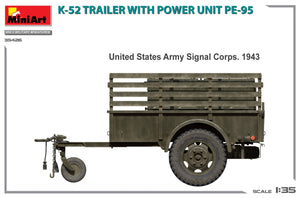 MiniArt 35426 K-52 TRAILER w/POWER UNIT PE-95 1/35 – imagen 5