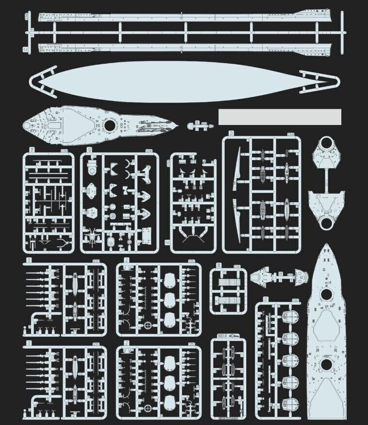Flyhawk FH1312S HMS Iron Duke 1914 Deluxe Edition 1/700 – immagine 3