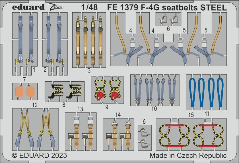 Eduard BIG49389 F-4G Meng 1/48 – zdjęcie 6