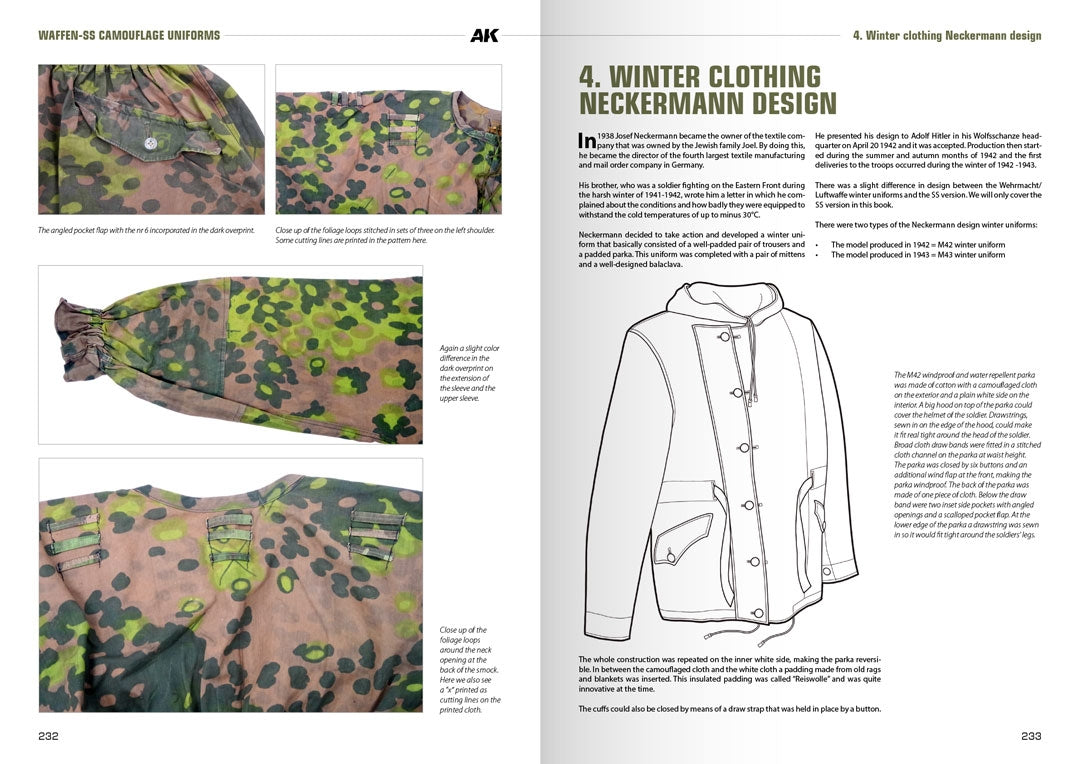 AK Interactive AK130008 WAFFEN-SS CAMOUFLAGE UNIFORMS BY WERNER PALINCKX ( English ) – Bild 13