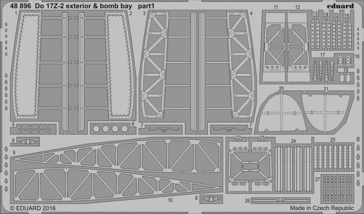 Eduard BIG49163 Do 17Z-2 1/48 ICM – imagen 6