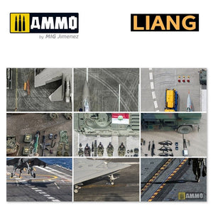 Liang 0010 Tire Tracks Effects Airbrush Stencils A – immagine 6